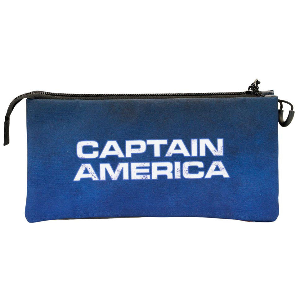 Portatodo Full Capitan America Marvel triple