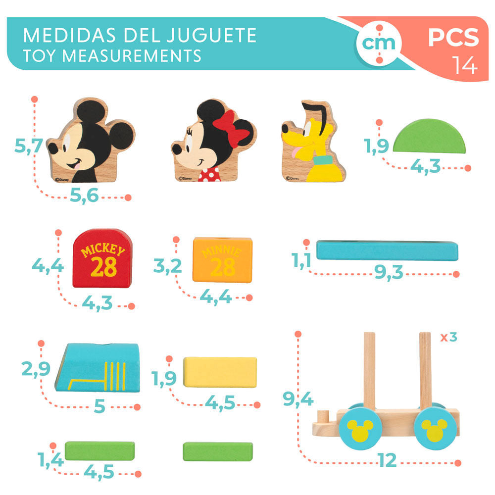 Tren Baby Disney madera