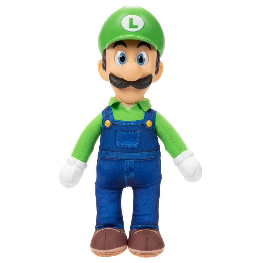 Peluche Luigi Super Mario Bros 30cm