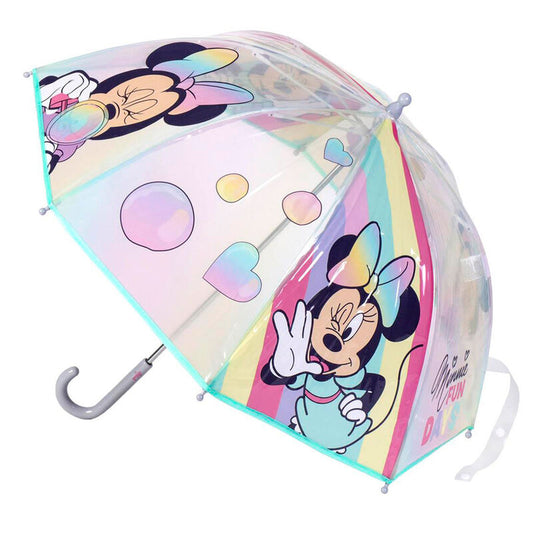 Paraguas manual burbuja Minnie Disney 45cm