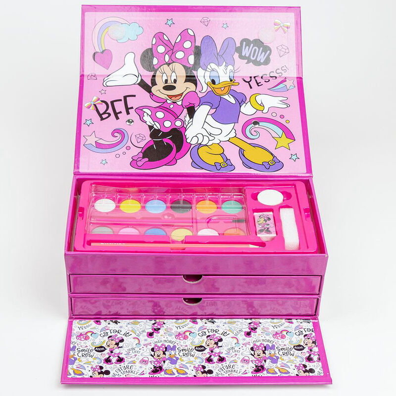 Maletin papeleria coloreable Minnie Disney