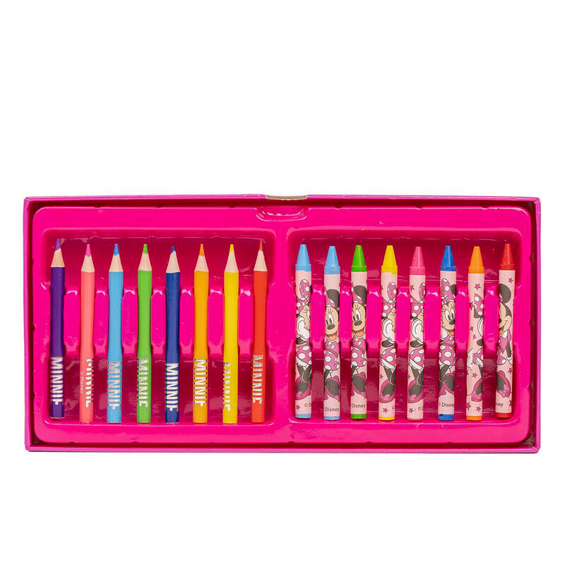 Maletin papeleria coloreable Minnie Disney