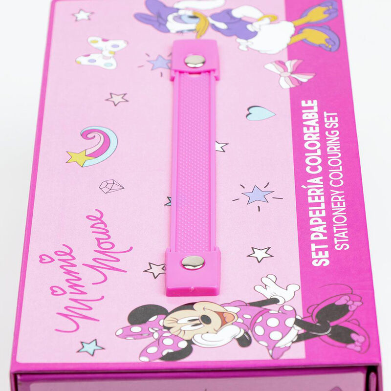 Maletin papeleria coloreable Minnie Disney