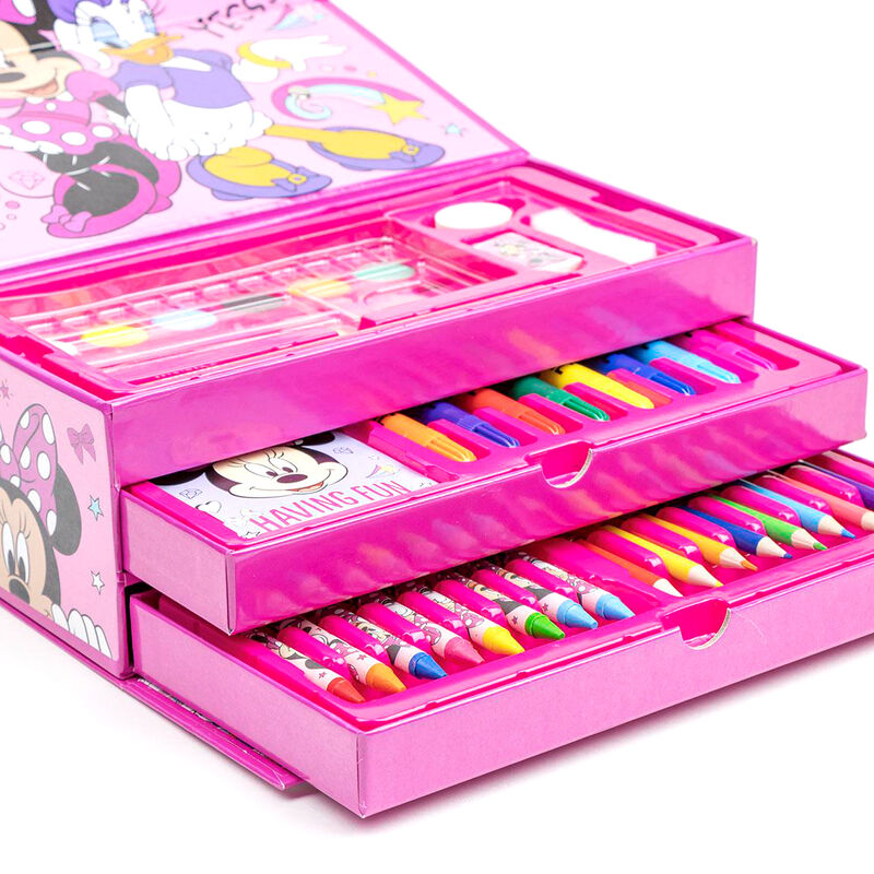 Maletin papeleria coloreable Minnie Disney