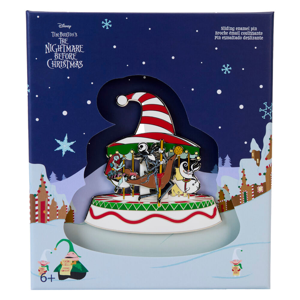 Pin Town Carousel Pesadilla Antes de Navidad Disney Loungefly