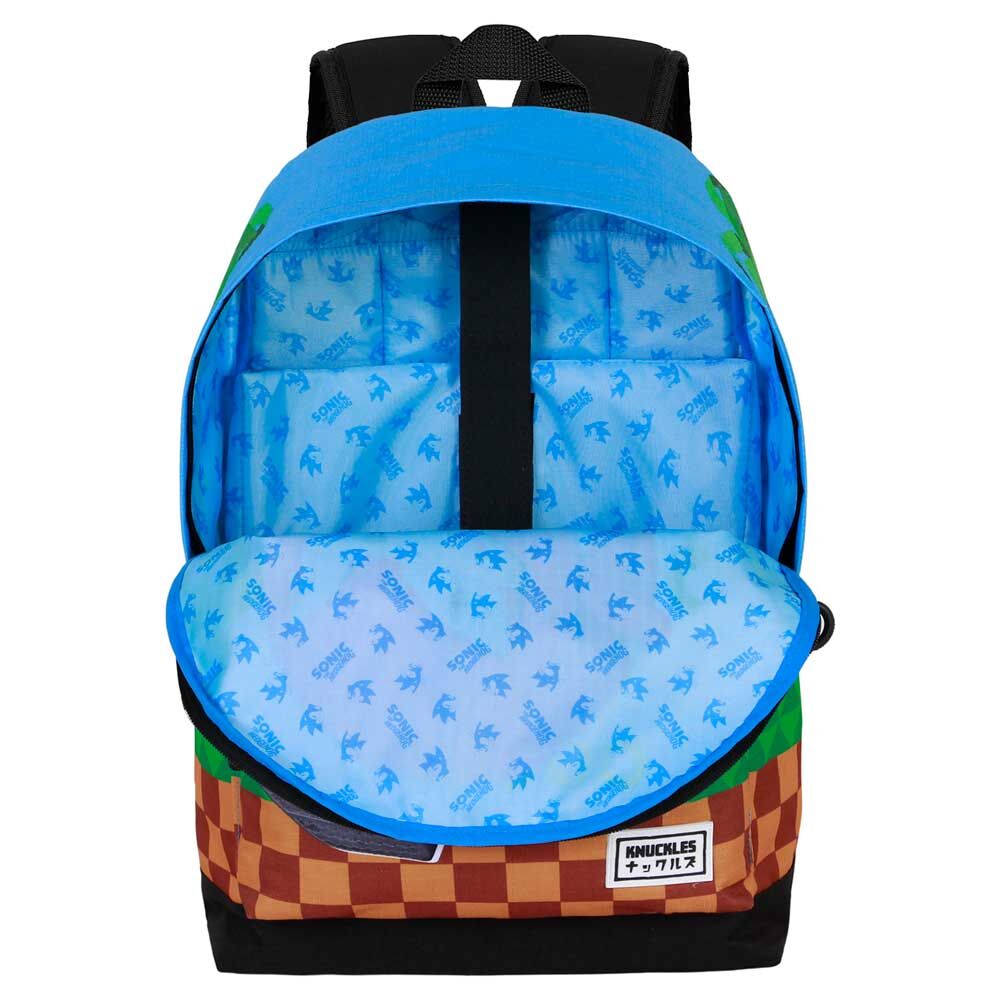 Mochila Run Knuckles Sonic the Hedgehog 44cm