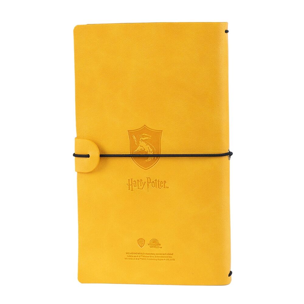 Cuaderno de viaje Hufflepuff Harry Potter