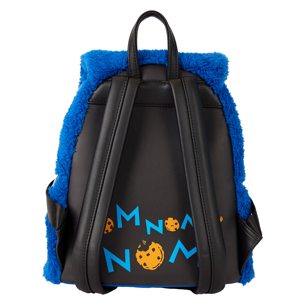 Mochila peluche + monedero Cookie Monster Barrio Sesamo Loungefly