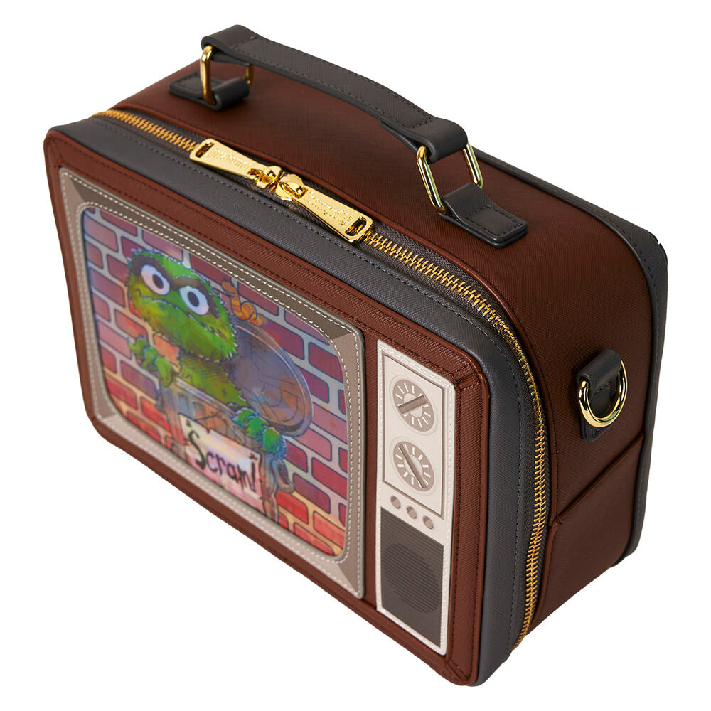 Bolso bandolera lenticular Retro TV Barrio Sesamo Loungefly