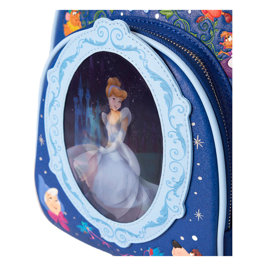 Mochila lenticular 75th Anniversary La Cenicienta Disney Loungefly 26cm