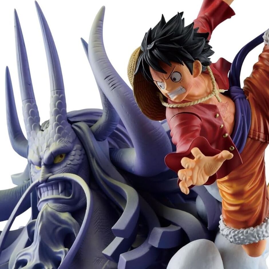 Figura D Luffy Monkey The Brush Dioramatic One Piece 20cm
