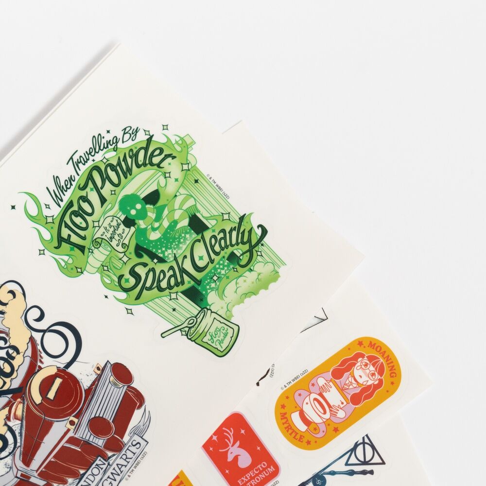 Set pegatinas reutilizables Harry Potter