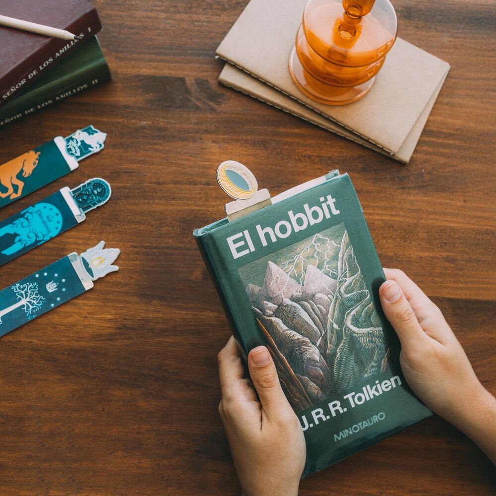 Set 4 marcapaginas El Señor de Los Anillos