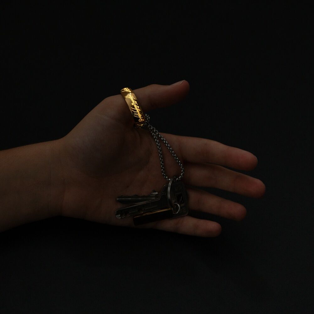 Llavero Anillo Unico El Señor De Los Anillos