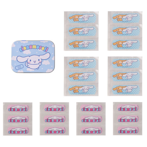 Caja Metal Tiritas Cinnamoroll Hello Kitty