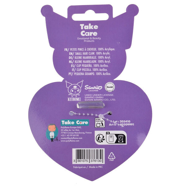 Pinza Pelo Premium Kuromi Hello Kitty