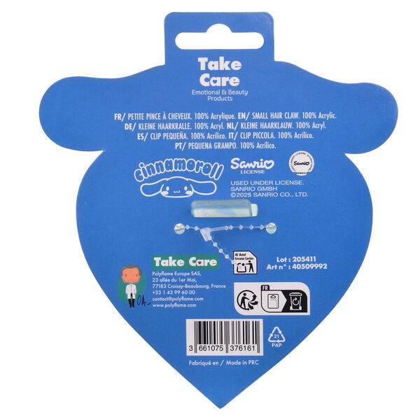 Pinza Pelo Premium Cinnamoroll Hello Kitty