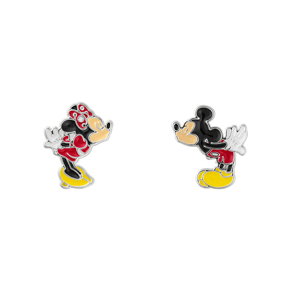 Pendientes + plato bisuteria Mickey & Minnie Disney
