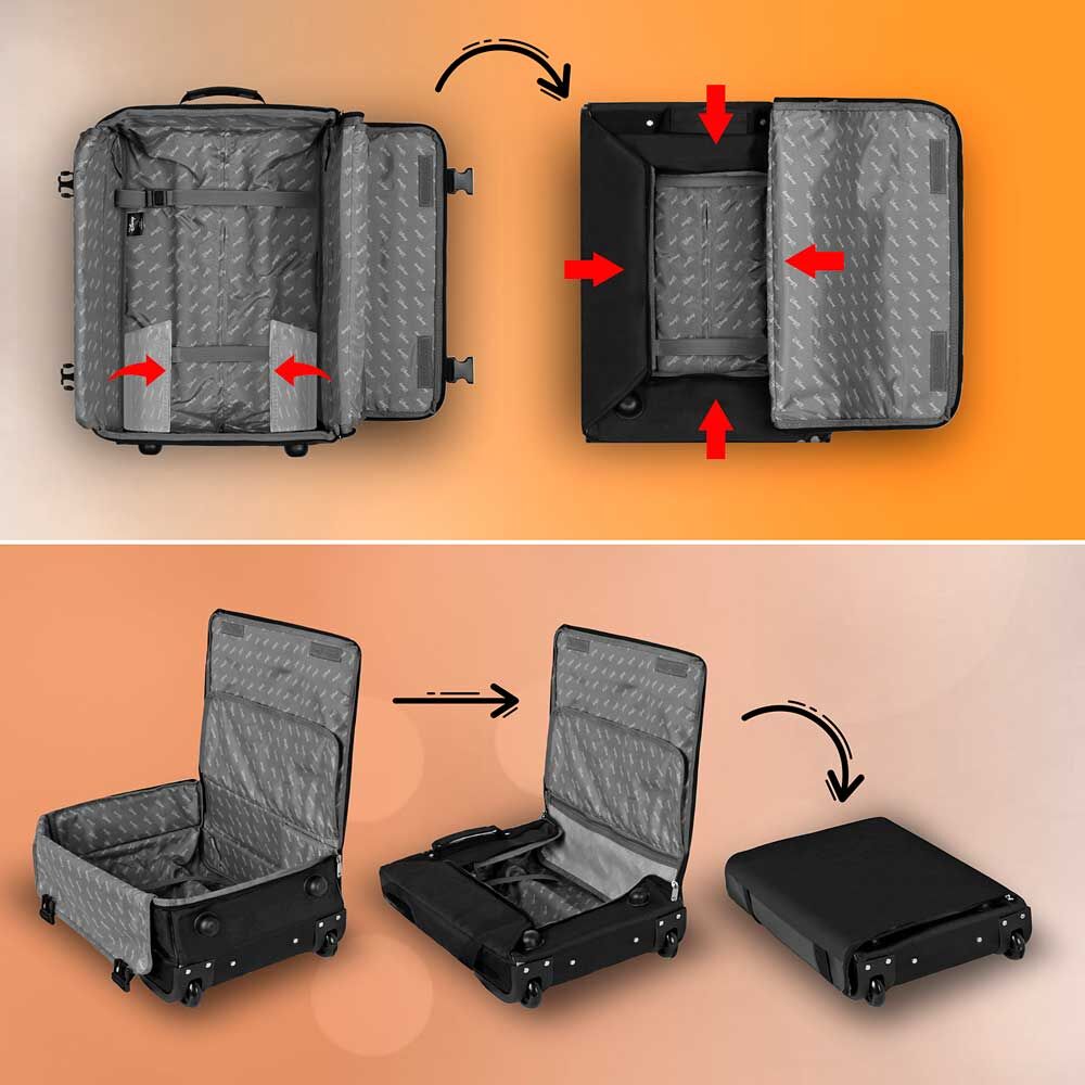 Maleta trolley Dragon Ball Z plegable 55cm