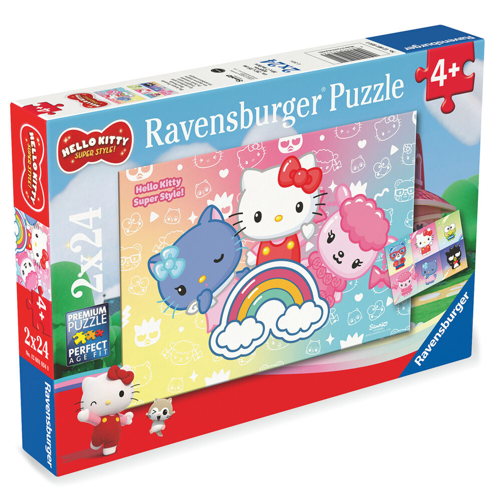 Puzzle Hello Kitty 2x24pzs