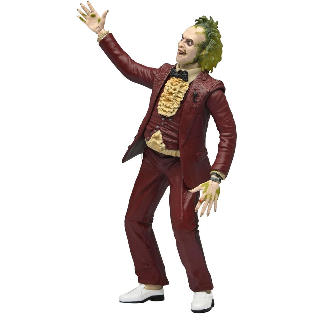 Figura Beetlejuice 1988 Red Tuxedo Beetlejuice 18cm