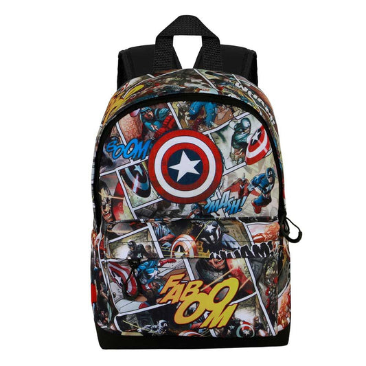 Mochila Comic Capitan America Marvel 35cm