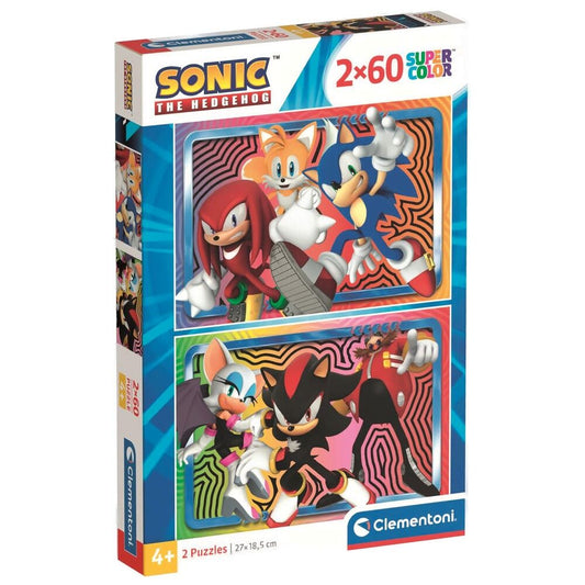 Puzzle Sonic the Hedhehog 2x60pzs