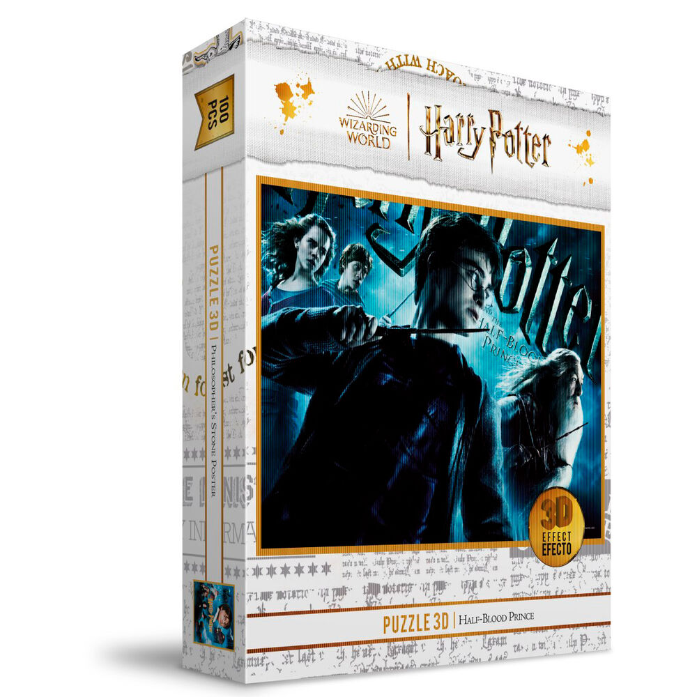 Puzzle Efecto 3D Harry Potter y el Misterio del Príncipe Harry Potter 100pzs