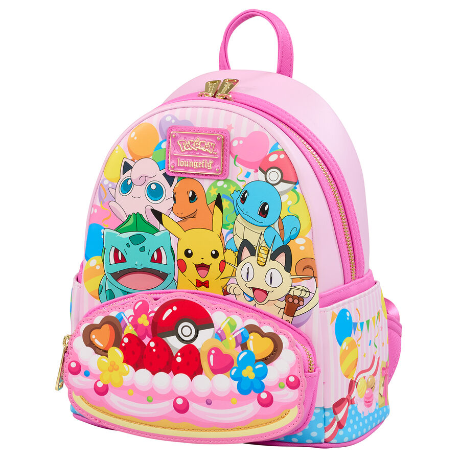 Mochila Friends Party Pokemon Loungefly 26cm