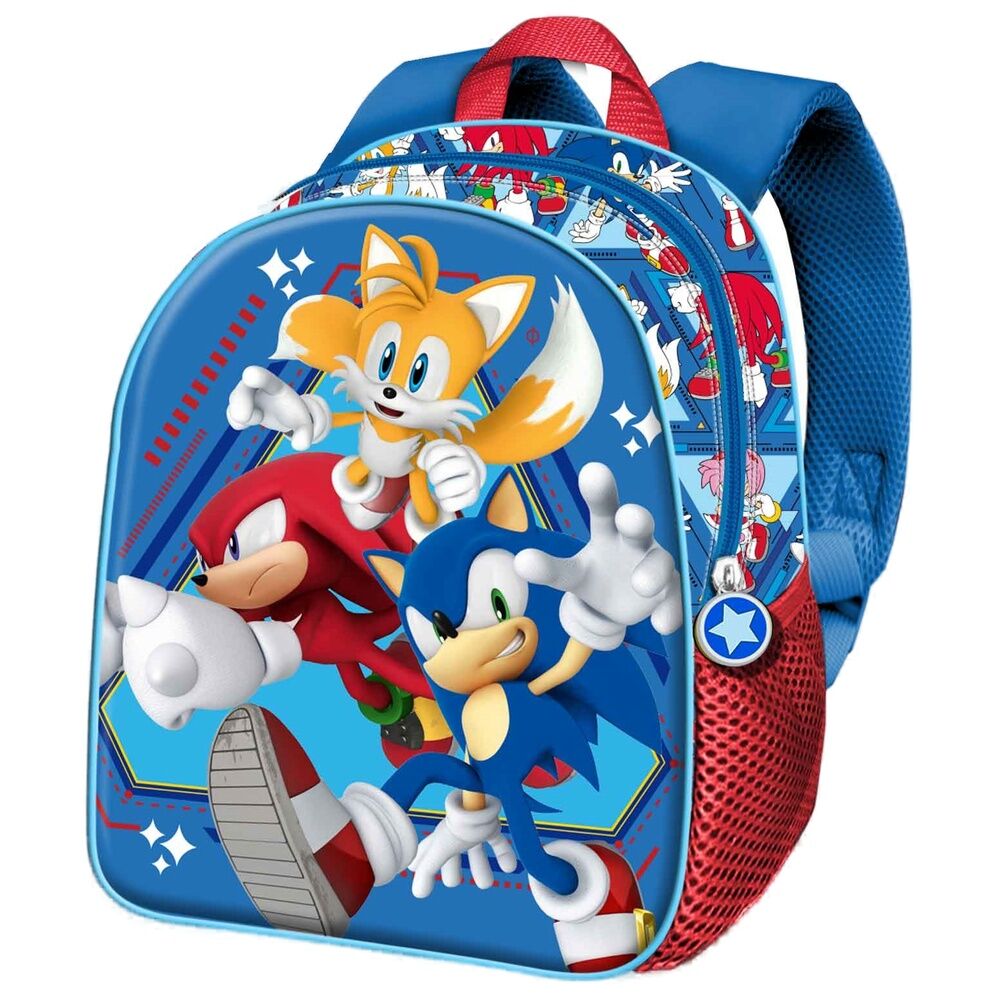 Mochila 3D Heroes Sonic the Hedgehog 30cm
