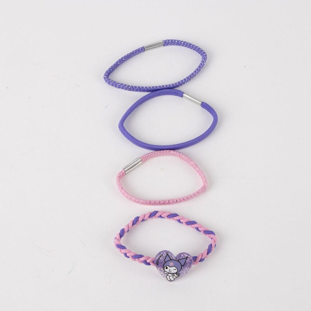 Set accesorios pelo Kuromi Hello Kitty