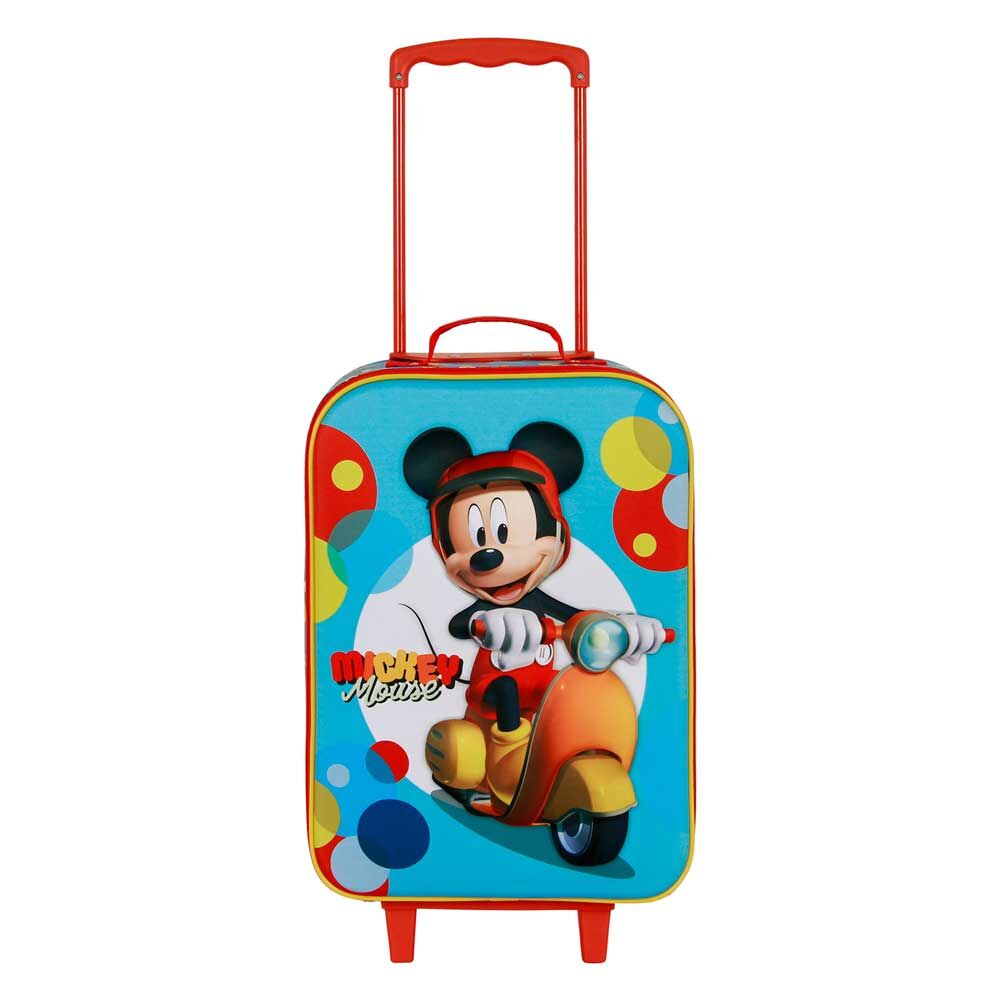 Maleta trolley 3D Scooter Mickey Disney 52cm