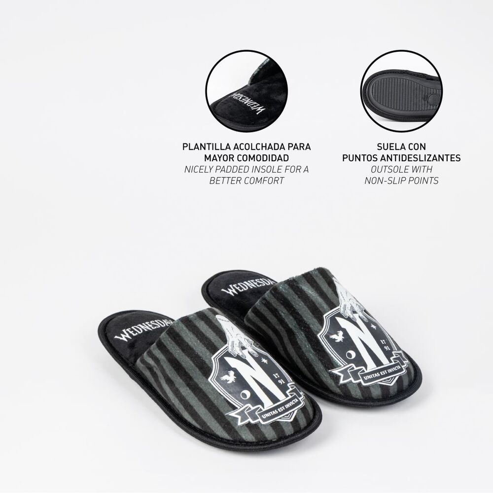 Pantuflas Miercoles adulto