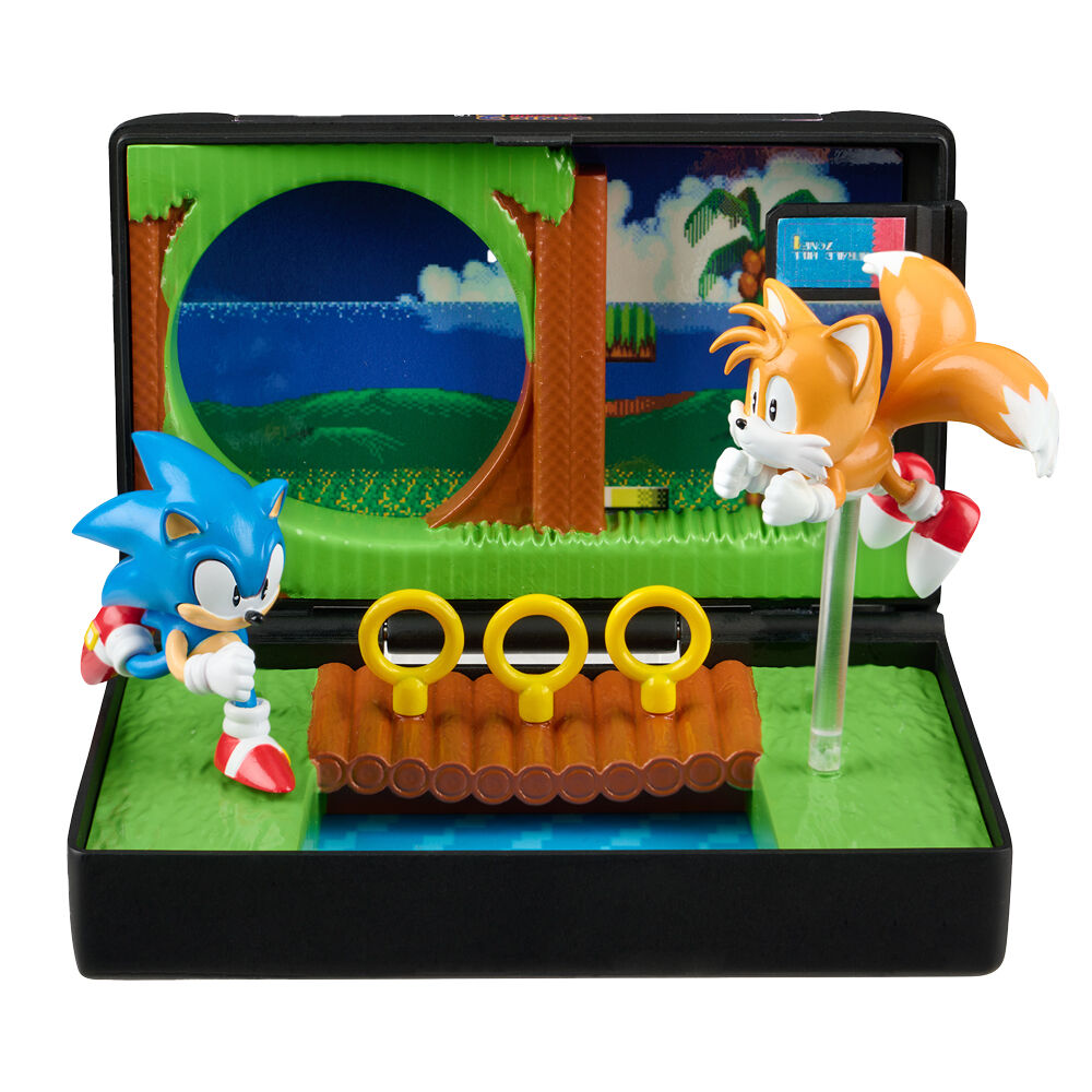 Diorama Mega Drive Sonic The Hedgehog 2 Console Heroes