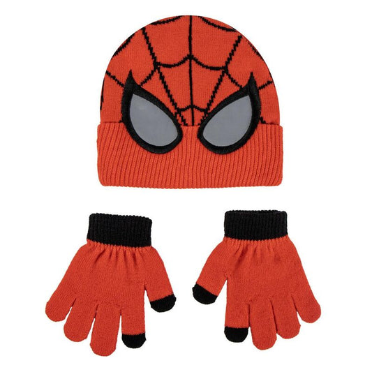 Set gorro y guantes Spiderman Marvel
