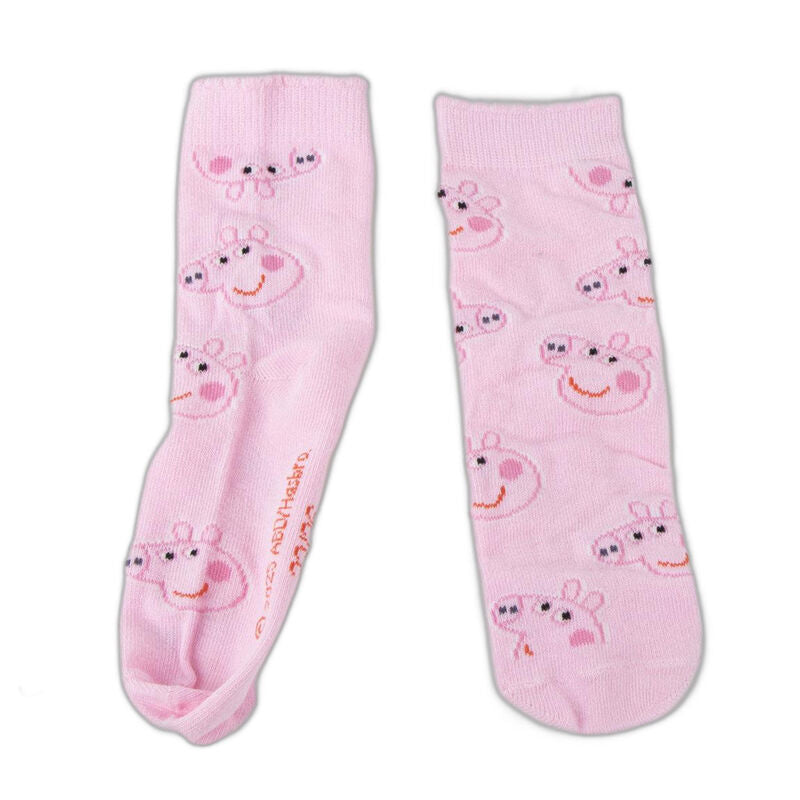 Hucha 4 pares calcetines Peppa Pig