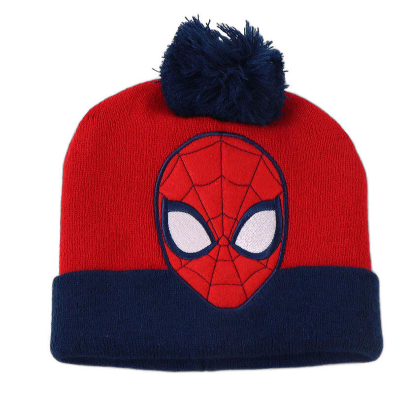 Conjunto gorro guantes braga cuello Spiderman Marvel