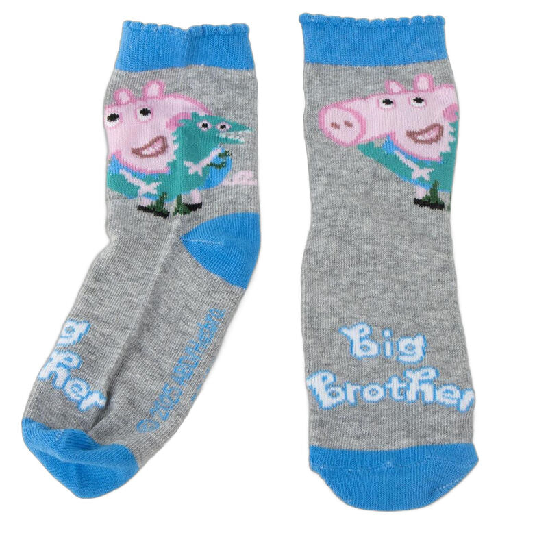 Hucha 4 pares calcetines Peppa Pig