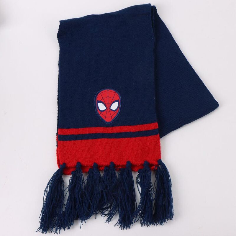 Conjunto gorro guantes braga cuello Spiderman Marvel