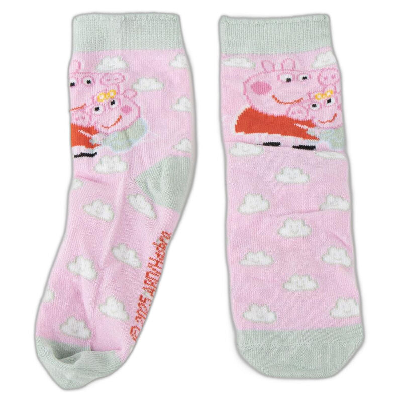 Hucha 4 pares calcetines Peppa Pig
