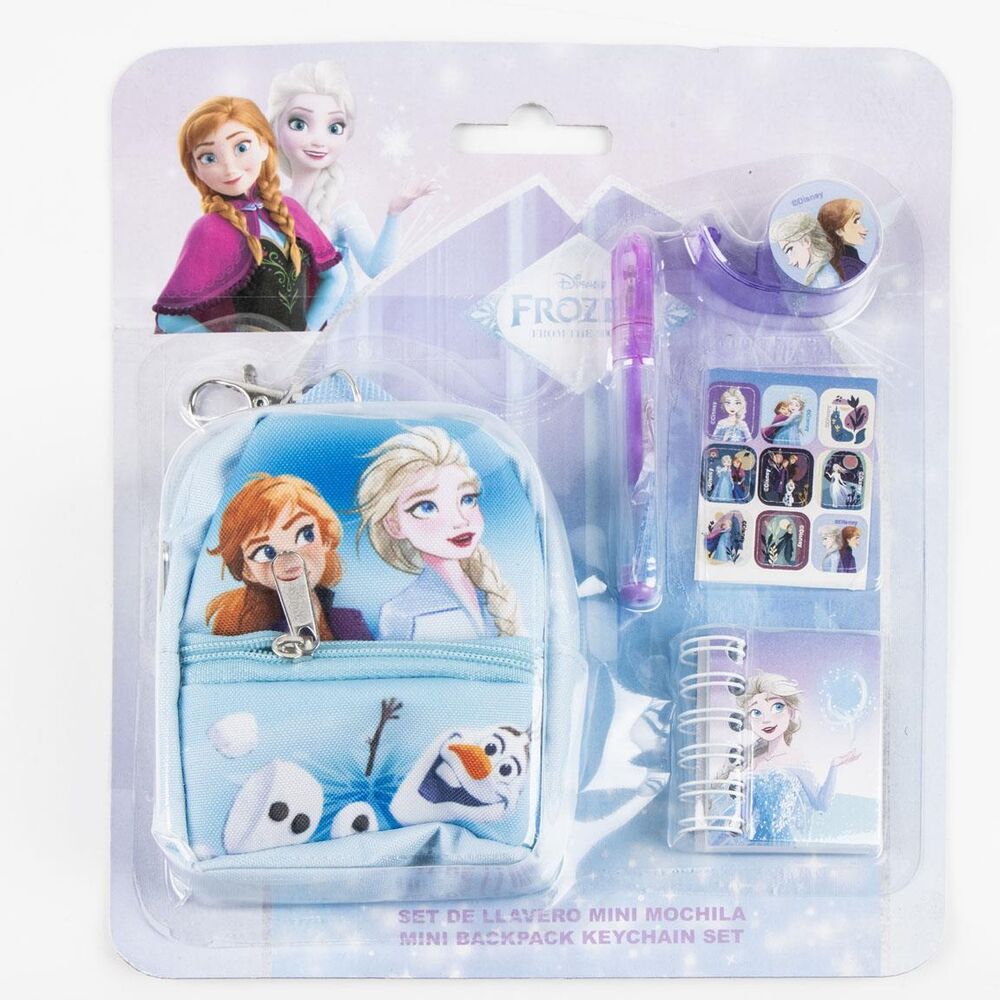 Set papeleria Mini Mochila Frozen Disney