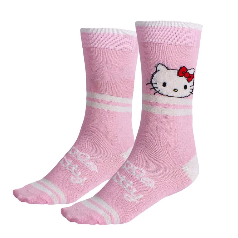 Set 3 calcetines Hello Kitty adulto