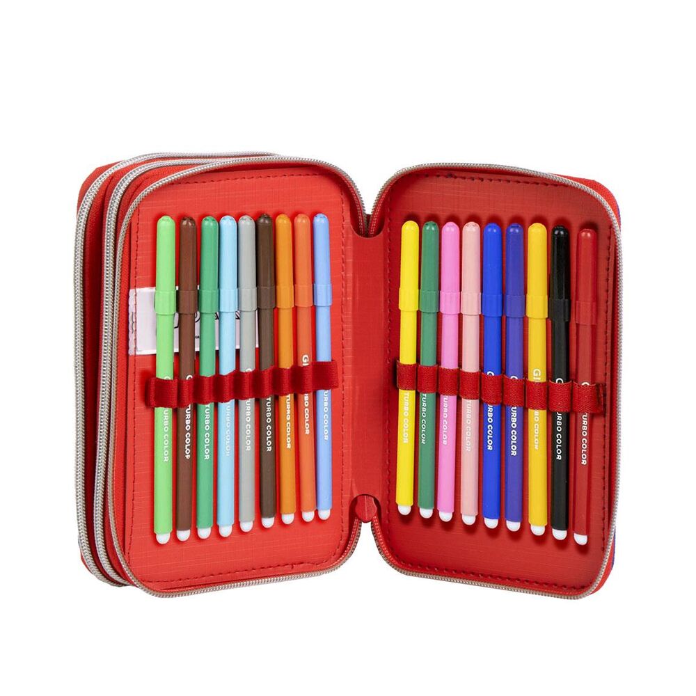 Plumier Spiderman Marvel triple