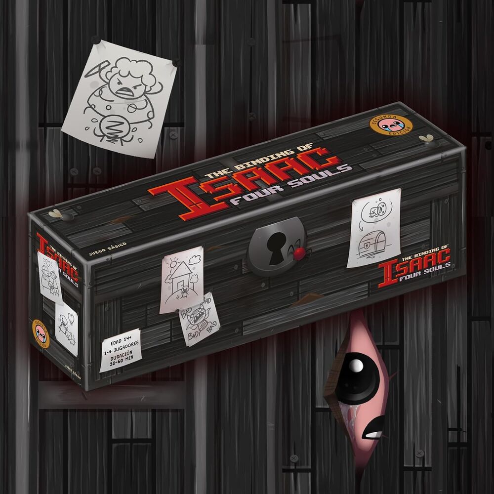 Juego mesa The Binding of Isaac Four Souls español