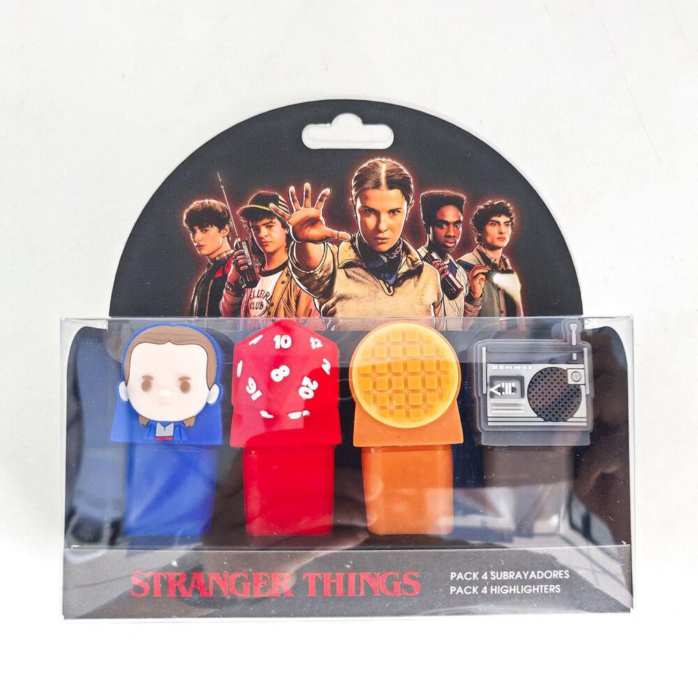 Set 4 Subrayadores Stranger Things