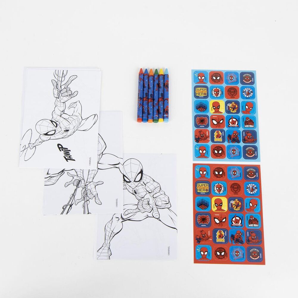 Set actividades Spiderman Marvel