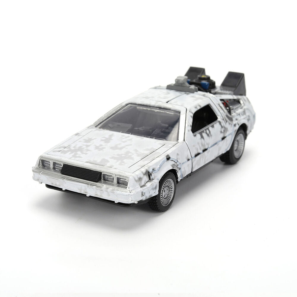 Replica Dlorean Efecto Hielo Time Machine 40th Anniversary Regreso al Futuro