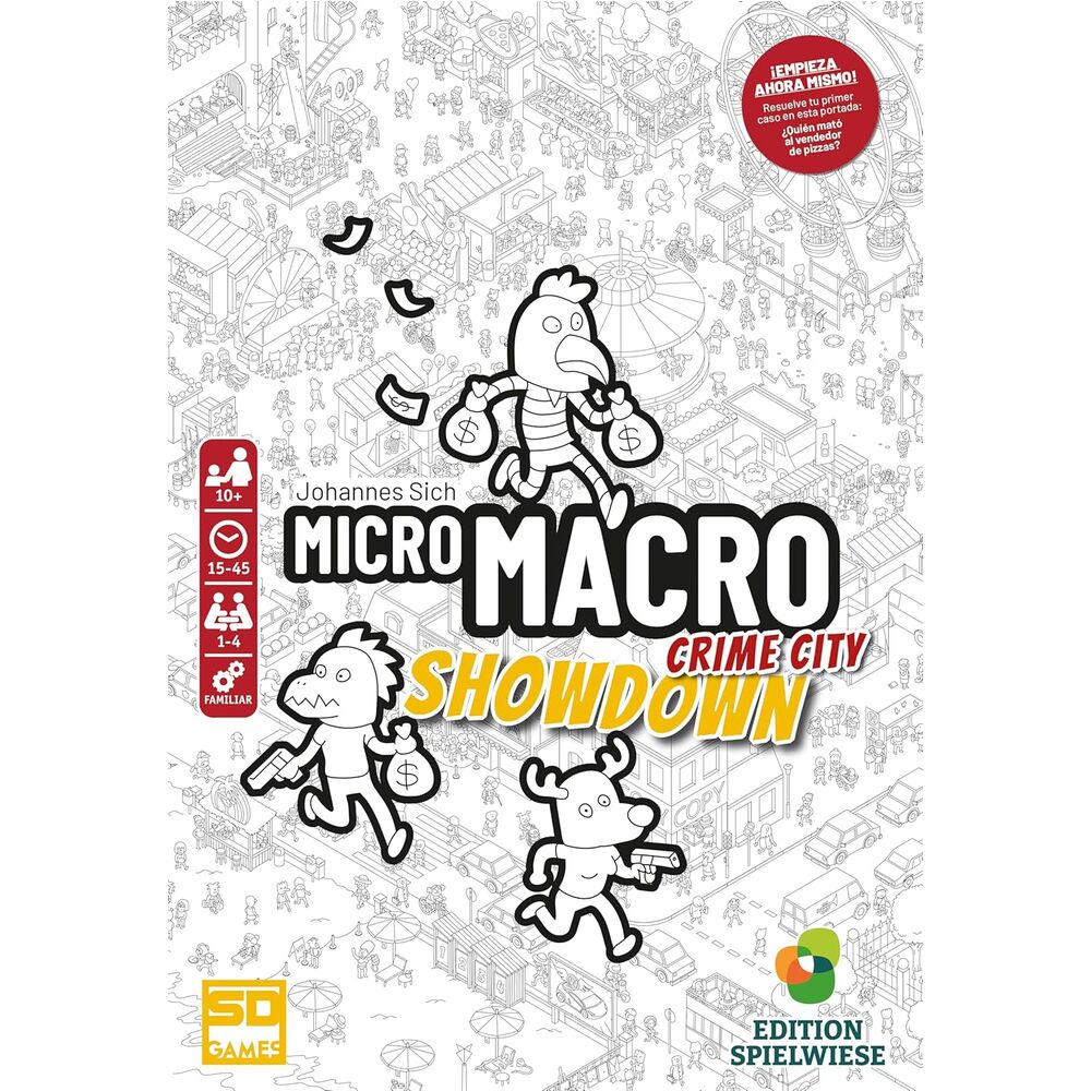 Juego Micro Macro Showdown español