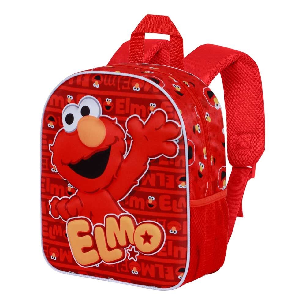 Mochila 3D Elmo Barrio Sesamo 30cm
