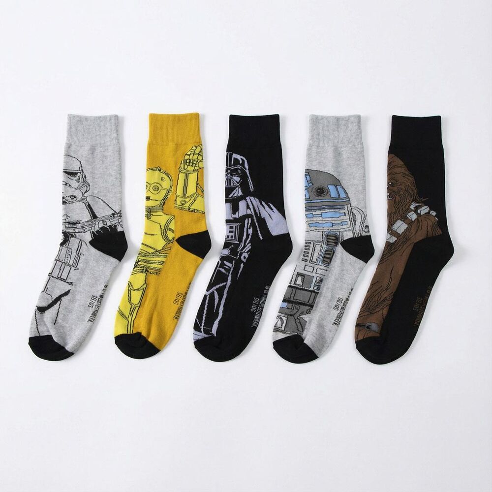 Set 5 pares calcetines Star Wars adulto